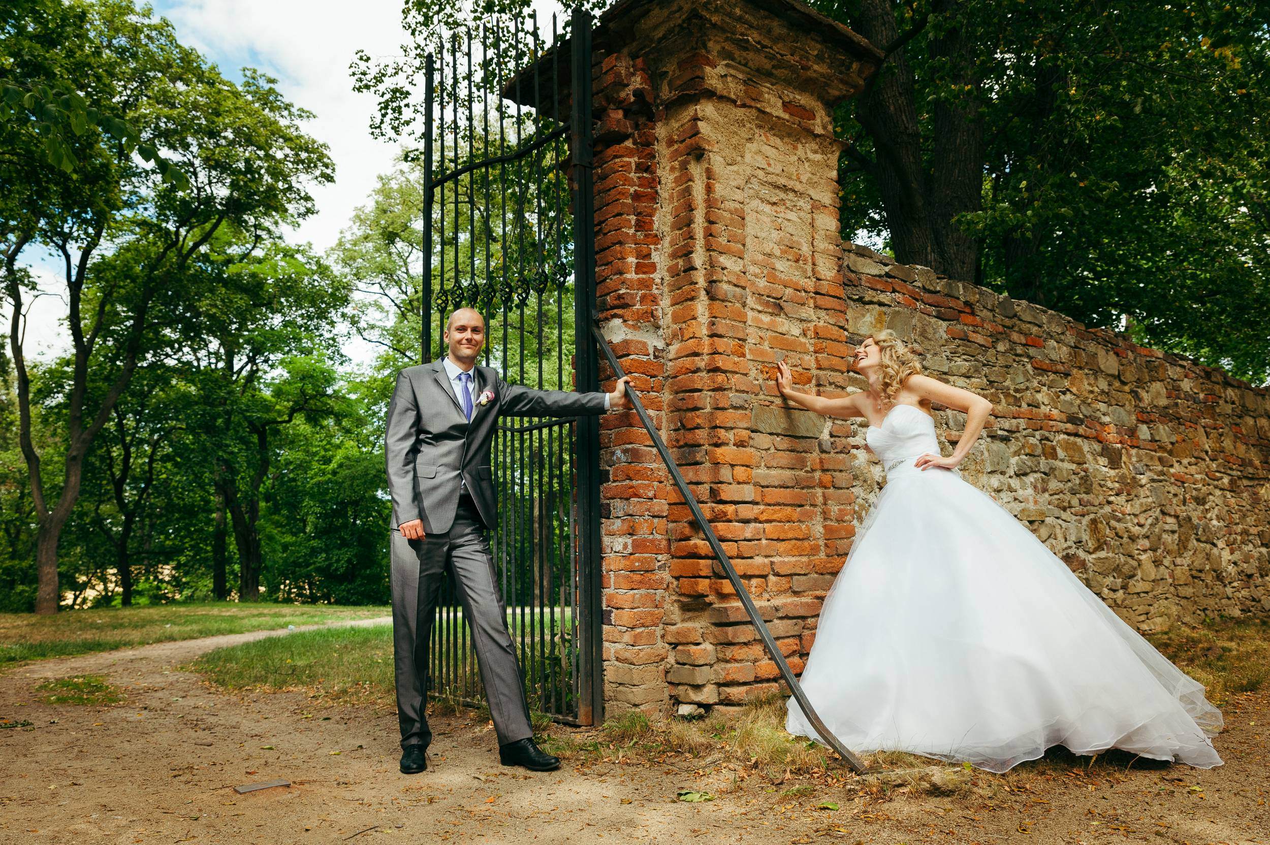 Svatební fotograf, zámek Rosice, Zastávka u Brna, jižní Morava